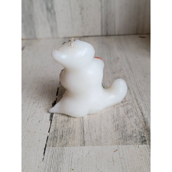 Vintage ghost candle Halloween wax home decor figure unique pumpkin - Picture 5 of 7